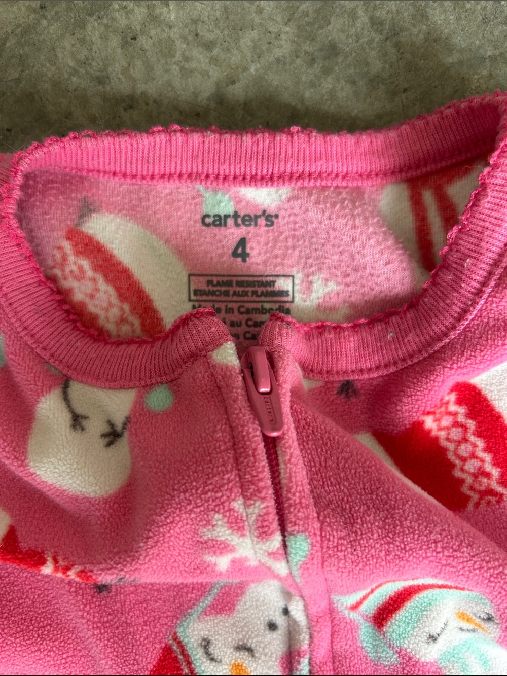 Girls 4T Pajama Lot - Picture 9 of 16